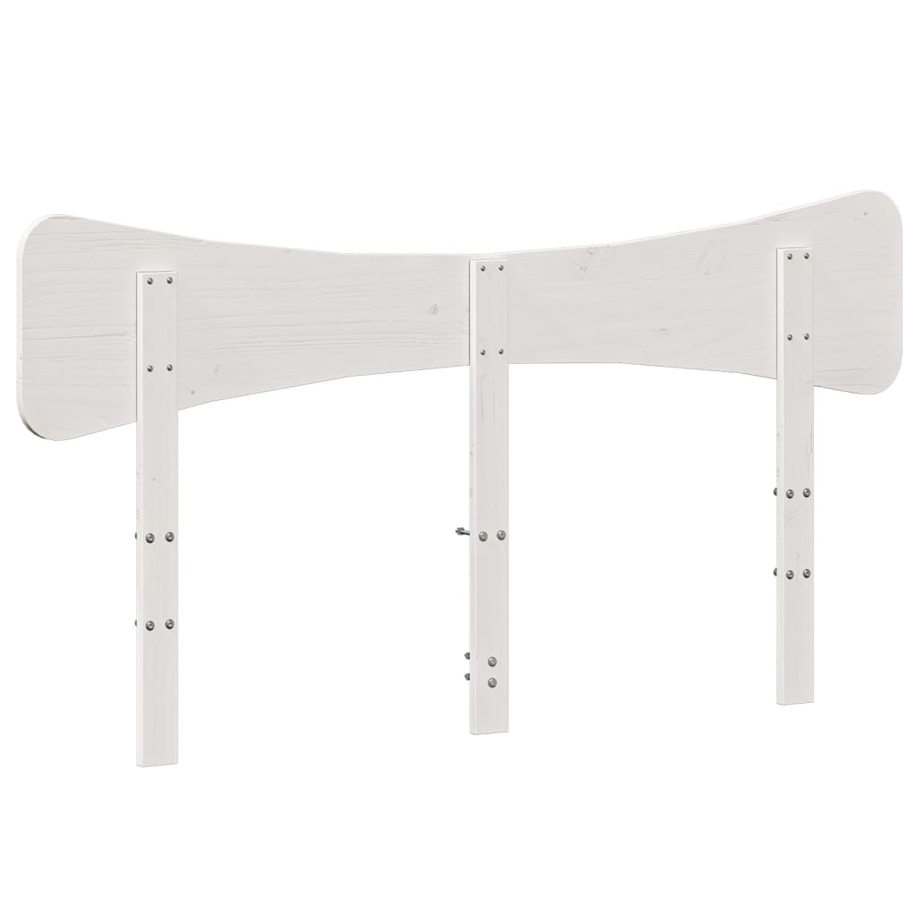 Hoofdbord Grenenhout Wit 160cm | 53% Korting