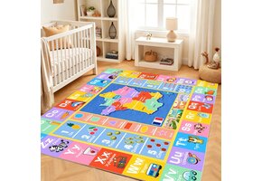 Educatief Kinderkamer Tapijt Alfabet 160x230 cm - 29% Korting
