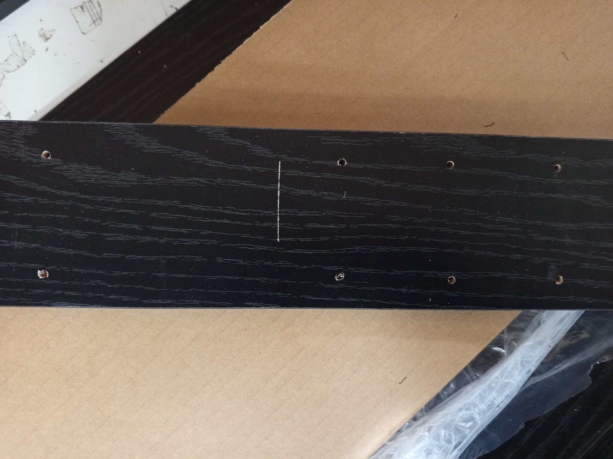 Hoofdbord Zwart Eiken 140cm - Retouren met 61% Korting