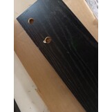 Hoofdbord Zwart Eiken 140cm - Retouren met 61% Korting