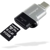 Integral MicroSD USB 3.0/USB-C OTG Kaartlezer Adapter - Snel en Plug & Play