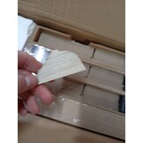 vidaXL Wandschappen zwevend 4 st 50x23x3,8 cm MDF eikenkleurig