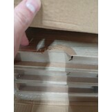 vidaXL Wandschappen zwevend 4 st 50x23x3,8 cm MDF eikenkleurig