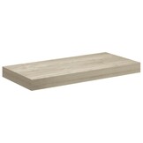 vidaXL Wandschappen zwevend 4 st 50x23x3,8 cm MDF eikenkleurig