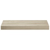 Set van 4 Zwevende Wandschappen, Eikenkleurig MDF - 74% Korting!