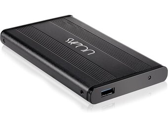 Sveon STG062 - Externe harde schijf behuizing - 2,5 inch - USB 3.0 - aluminium, zwart