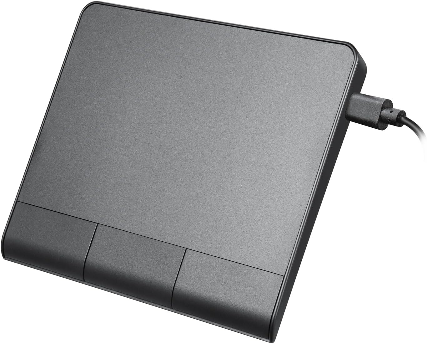 Perixx PERIPAD-506 Wired Slim USB Touchpad - Wired Afneembare Touchpad voor Desktop en Laptop Gebruiker - Groot Formaat 5.3x4.5x0.55" - Zwart
