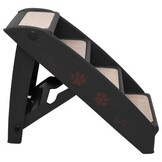 vidaXL Hondentrap inklapbaar 62x40x49,5 cm zwart