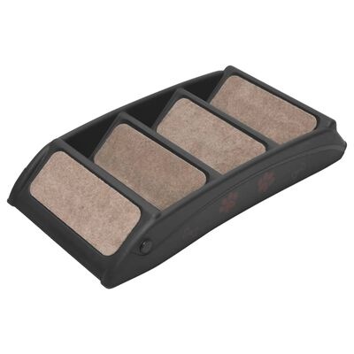 vidaXL Hondentrap inklapbaar 62x40x49,5 cm zwart