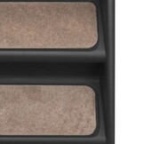 vidaXL Hondentrap inklapbaar 62x40x49,5 cm zwart