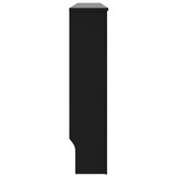 vidaXL Radiatorombouw 172x19x81,5 cm MDF zwart