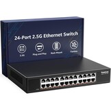 7-poorts 2.5G Managed Ethernet Switch met 2x 10G SFP & Wandmontage (34% Korting)