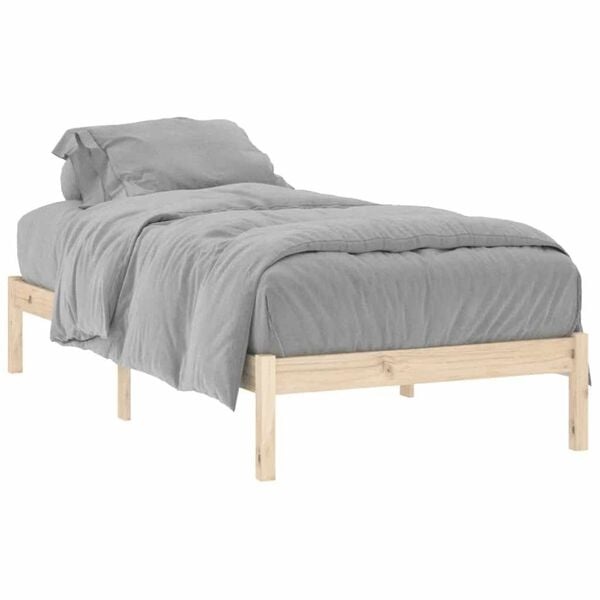 Bedframe Massief Grenenhout (100x190 cm) - 34% Korting!