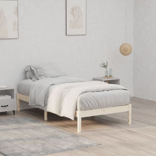 Bedframe Massief Grenenhout (100x190 cm) - 34% Korting!