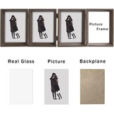 Houten Fotolijst 5x7 Drievoudig (74% Korting)