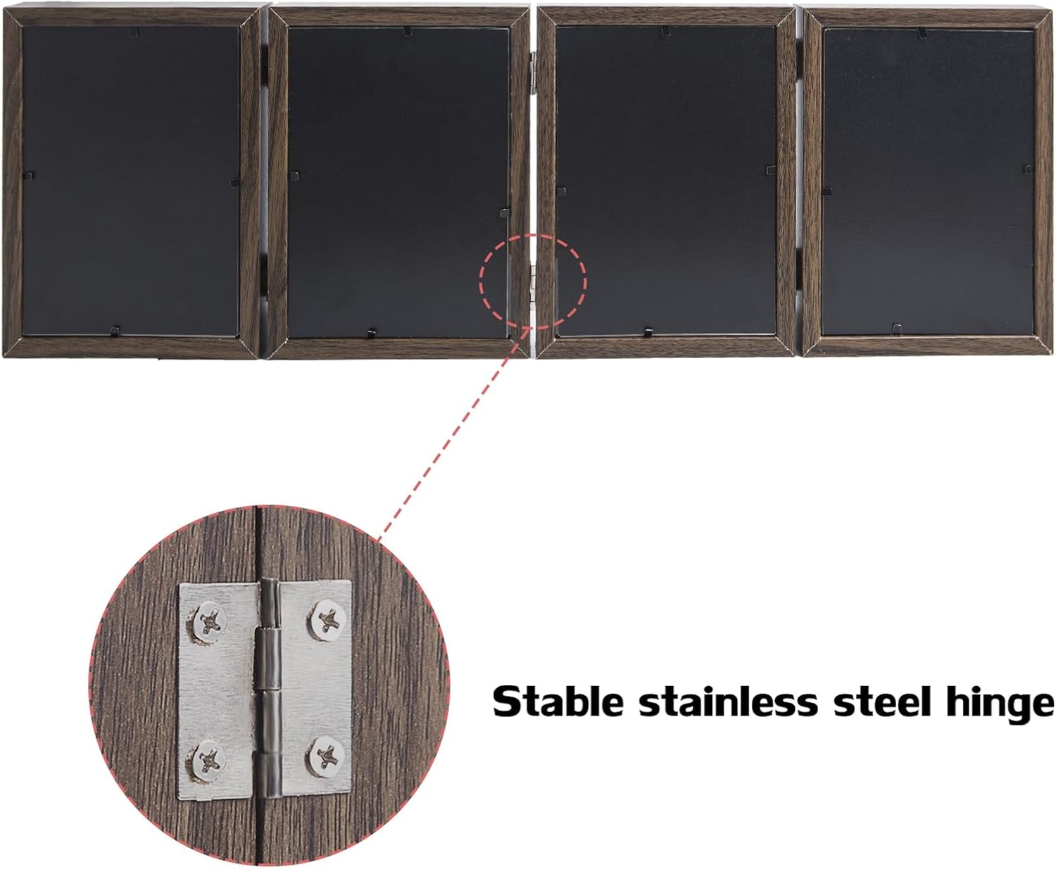 Houten Fotolijst 5x7 Drievoudig (74% Korting)