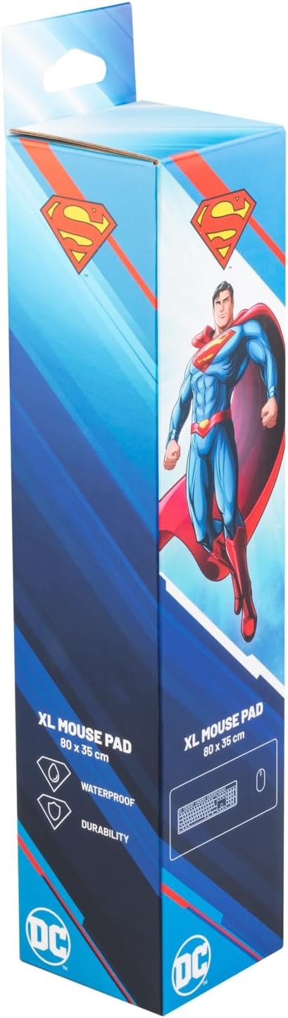 Superman XXL Gaming Muismat 80x35 cm - 73% Korting!