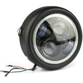 Baceyong Motor Koplamp Projector LED Zwart/Wit Lens 12V 40W