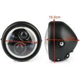 Baceyong Motor Koplamp Projector LED Zwart/Wit Lens 12V 40W