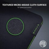 Razer Gigantus V2 - Zachte Gaming-Muismat voor Snelheid en Controle (Antislipvoet, Schuimrubber met hoge dichtheid, Geweven microvezeldoek) XXL Size