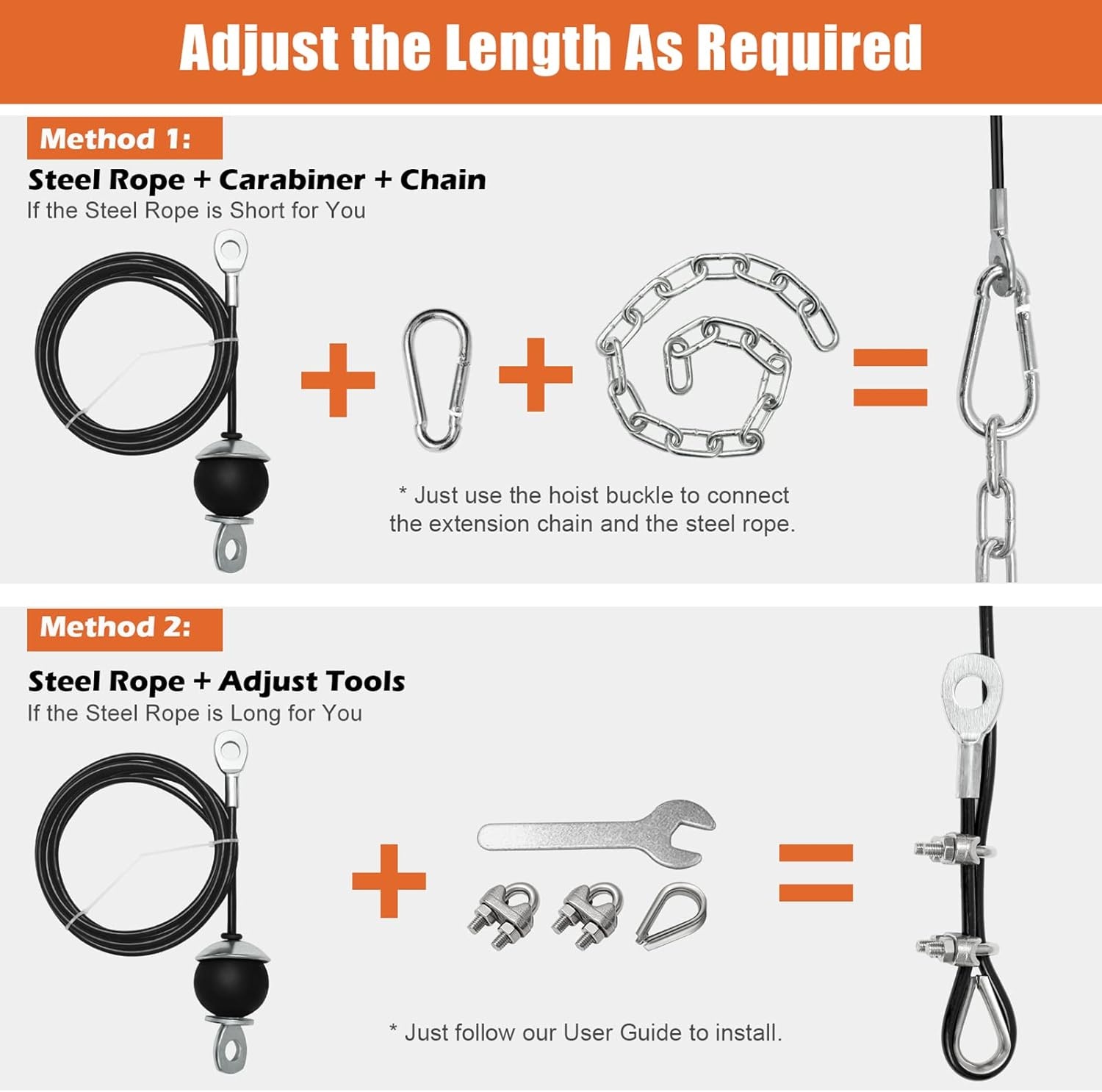 SERTT Triceps Workout Pulley System voor LAT Pulldown, Biceps Curl, Triceps, Schouders, Rug, Onderarm Workout, Gewichtskabel Katrol Systeem voor Squat Rack, Garage