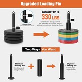 SERTT Triceps Workout Pulley System voor LAT Pulldown, Biceps Curl, Triceps, Schouders, Rug, Onderarm Workout, Gewichtskabel Katrol Systeem voor Squat Rack, Garage