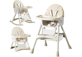 Meegroeiende Kinderstoel 6-in-1: 6m-6j | Inklapbaar | 58% Korting