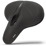 Velmia Fietszadel - Comfortabel zadel voor mannen en vrouwen - 3 zones concept - waterdichte fietszadel met ergonomisch design