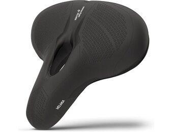 Velmia Fietszadel - Comfortabel zadel voor mannen en vrouwen - 3 zones concept - waterdichte fietszadel met ergonomisch design