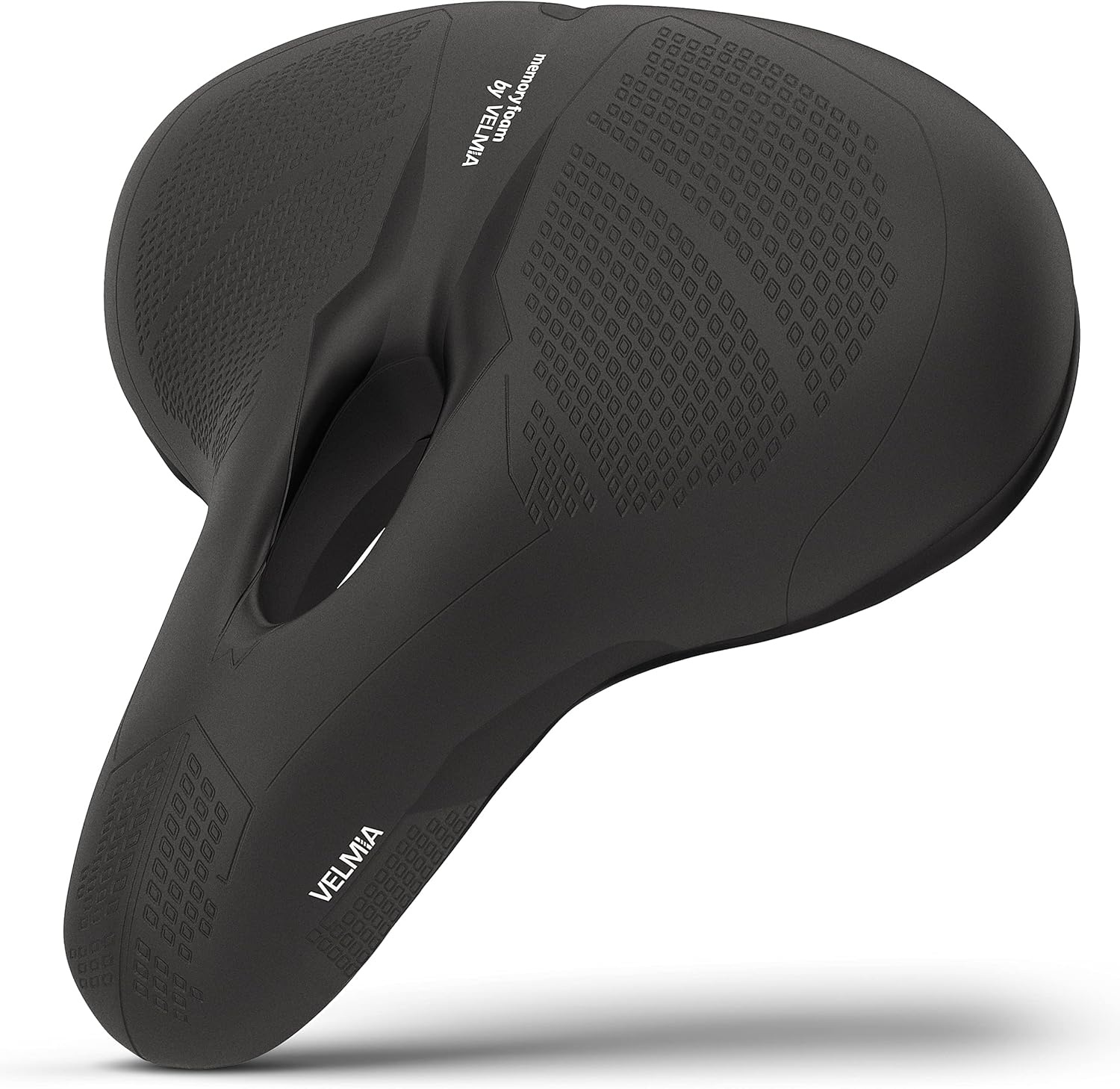 Velmia Fietszadel - Comfortabel zadel voor mannen en vrouwen - 3 zones concept - waterdichte fietszadel met ergonomisch design