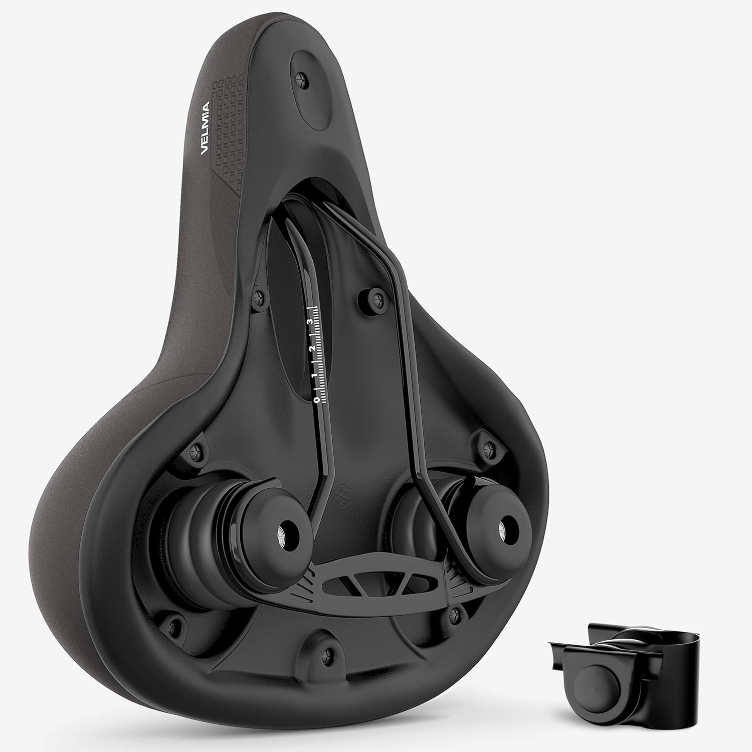 Velmia Fietszadel - Comfortabel zadel voor mannen en vrouwen - 3 zones concept - waterdichte fietszadel met ergonomisch design