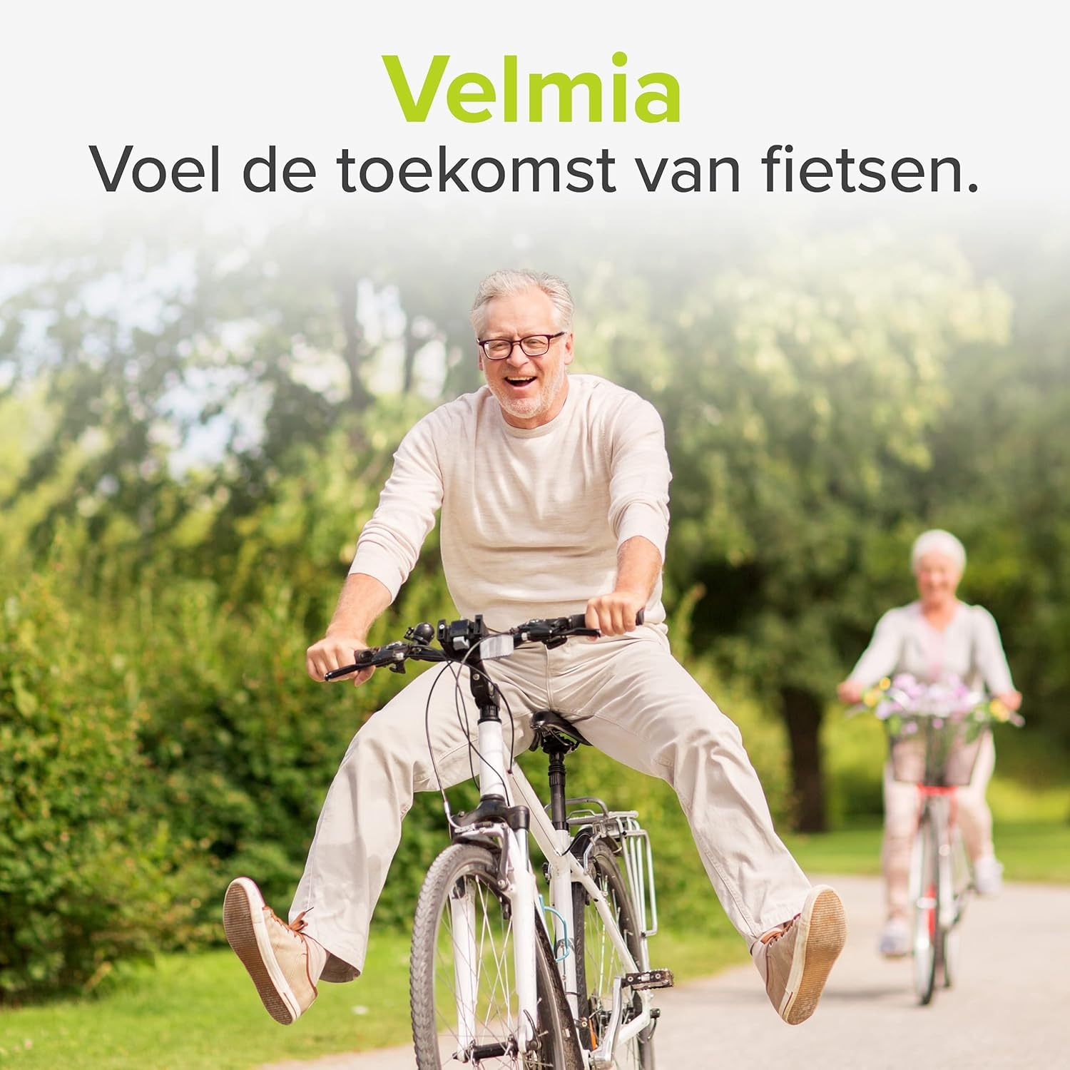 Velmia Fietszadel - Comfortabel zadel voor mannen en vrouwen - 3 zones concept - waterdichte fietszadel met ergonomisch design