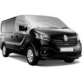 Voorruitafdekking, compatibel met Renault Trafic 2001-2014, 100% ondoorzichtig, blokkeert uv-stralen