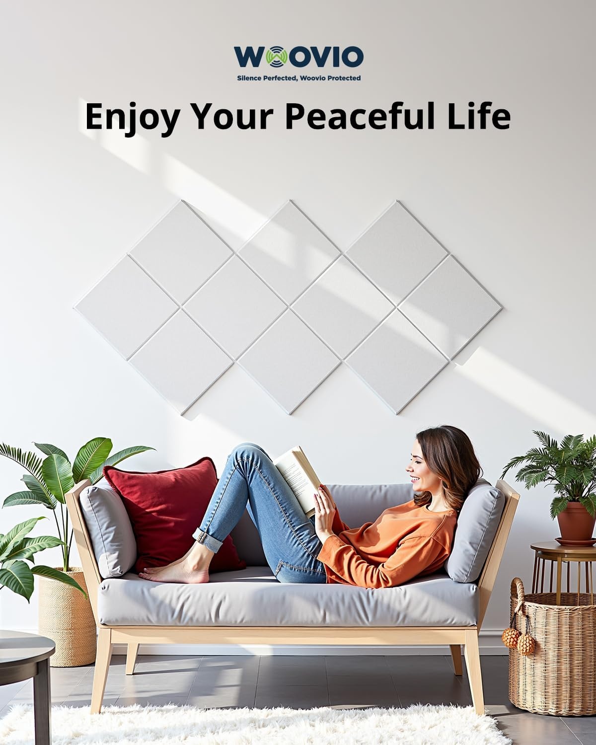 12 Stuks Geluidwerende Panelen Delige Geluidsabsorberende Wand met Hoge Dichtheid Zelfklevende Geluiddempende Isolatie Panelen voor Studio, Thuiskantoor Wanddecoratie 30 x 30 x 1 cm