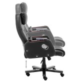 Ergonomische Massage Kantoorstoel Kunstleer Zwart - 61% Korting!