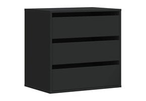vidaXL Ladekast Zwart 60x41x58 cm Bewerkt Hout - 54% Korting