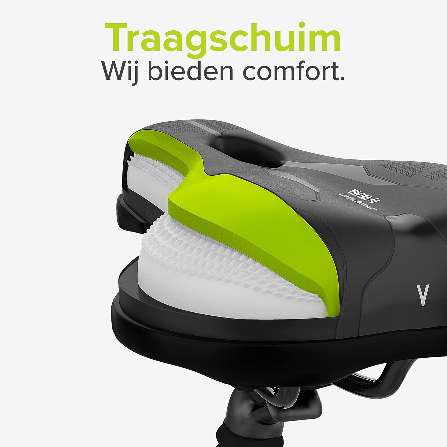 Comfortabel Fietszadel Stadsfiets Dames/Heren - 33% Korting!