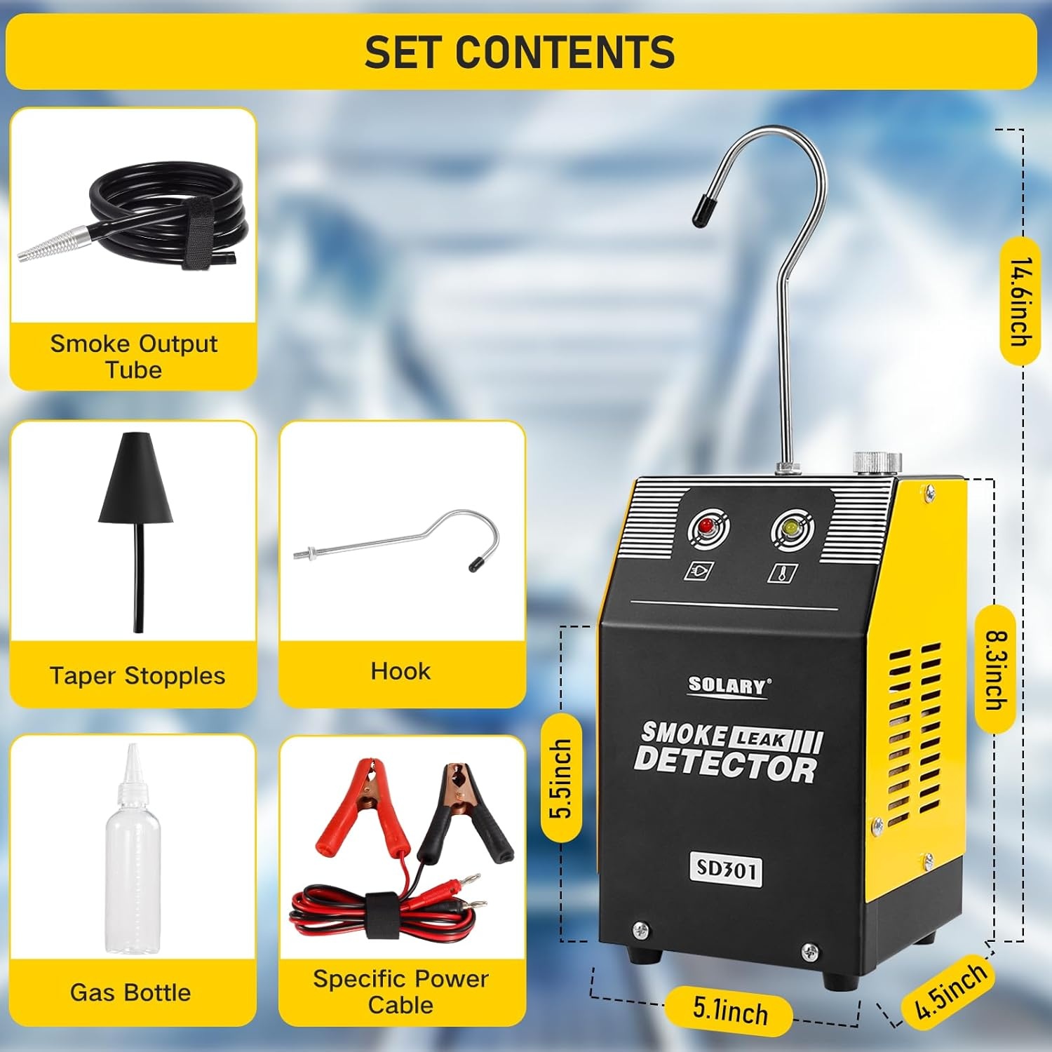 EVAP Rookmachine Lekdetector Auto 12V - 34% Korting!