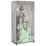 vidaXL Kledingkast New York 75x45x160 cm (28% korting)