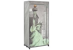 vidaXL Kledingkast New York 75x45x160 cm (28% korting)