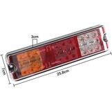 2x LED Achterlichten Trailer 12V/24V - E4 Goedgekeurd met 54% Korting!