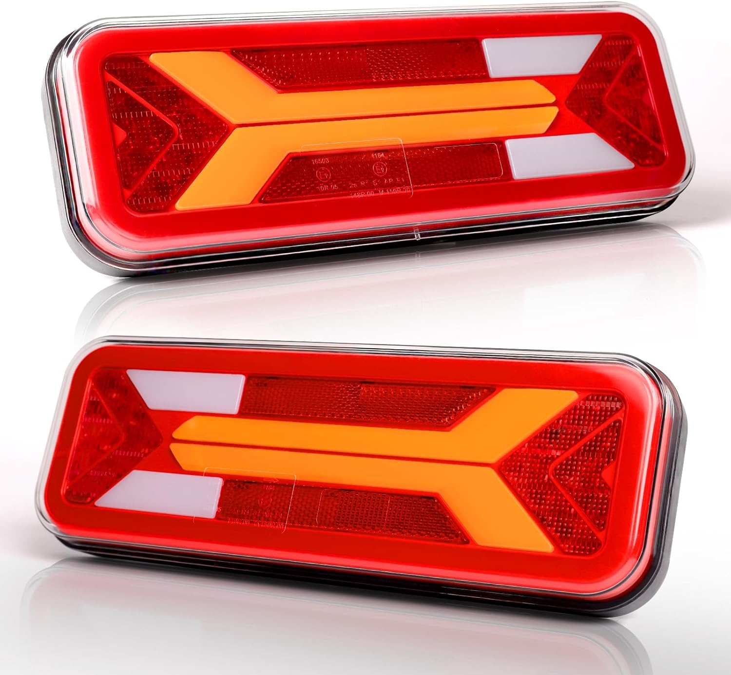 2x LED Achterlichten Trailer 12V/24V - E4 Goedgekeurd met 54% Korting!