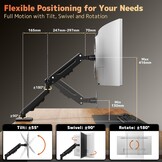 Monitorarm met Gasveer: Ergonomisch & 34% Korting