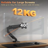 Monitorarm met Gasveer: Ergonomisch & 34% Korting