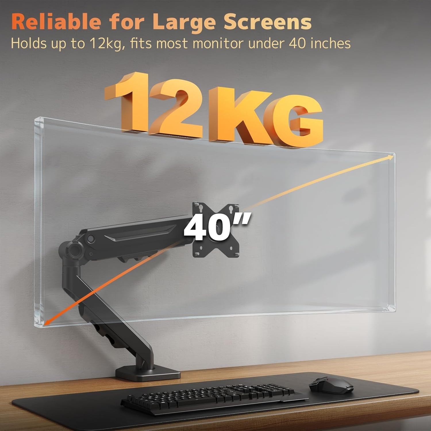 Monitorarm met Gasveer: Ergonomisch & 34% Korting