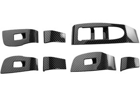 Raamschakelaar Paneelbekleding Mazda 3/CX-30 (20-23) - Carbon Look (LHD)