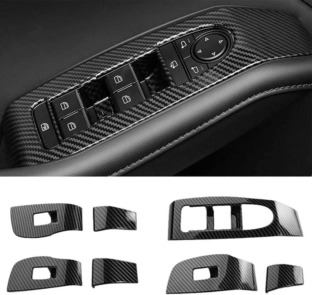 Raamschakelaar Cover voor Mazda 3 & CX-30 (2020-2023) - Carbon Look - LHD
