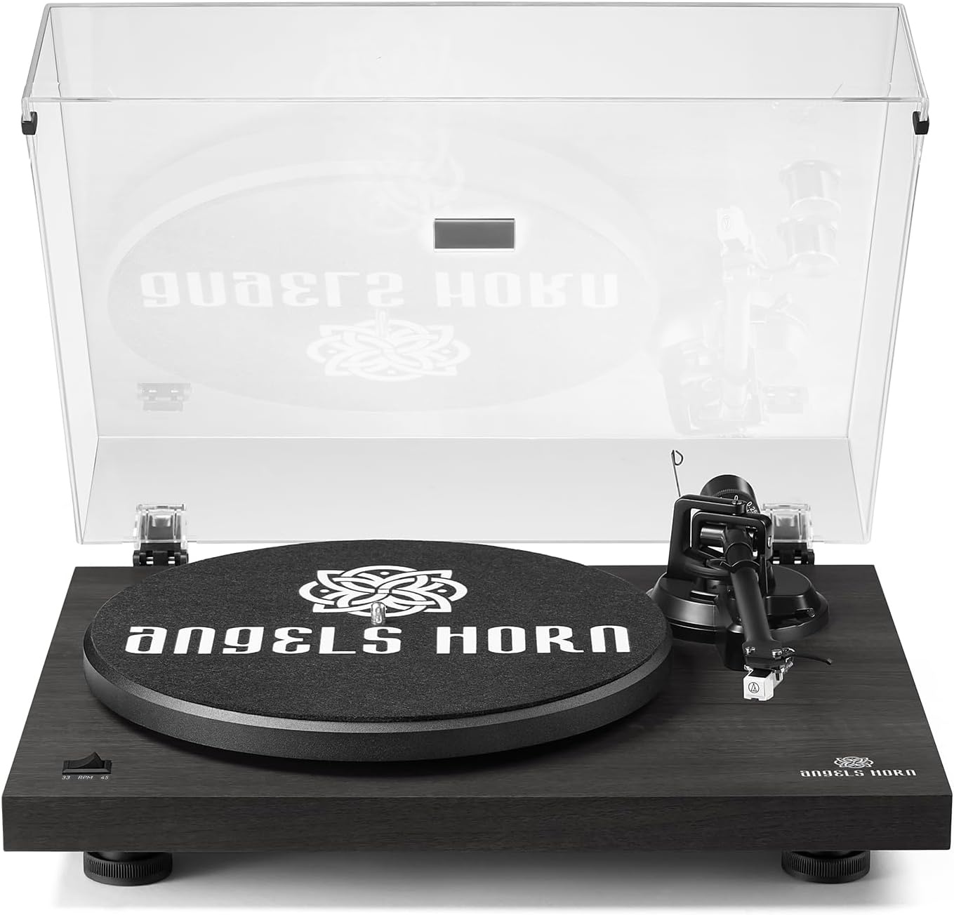Platenspeler Riemaandrijving met Bluetooth 5.0 - Zwart - 35% Korting