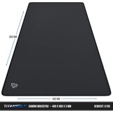 XXL Gaming Muismat 90x40cm Zwart - 30% Korting
