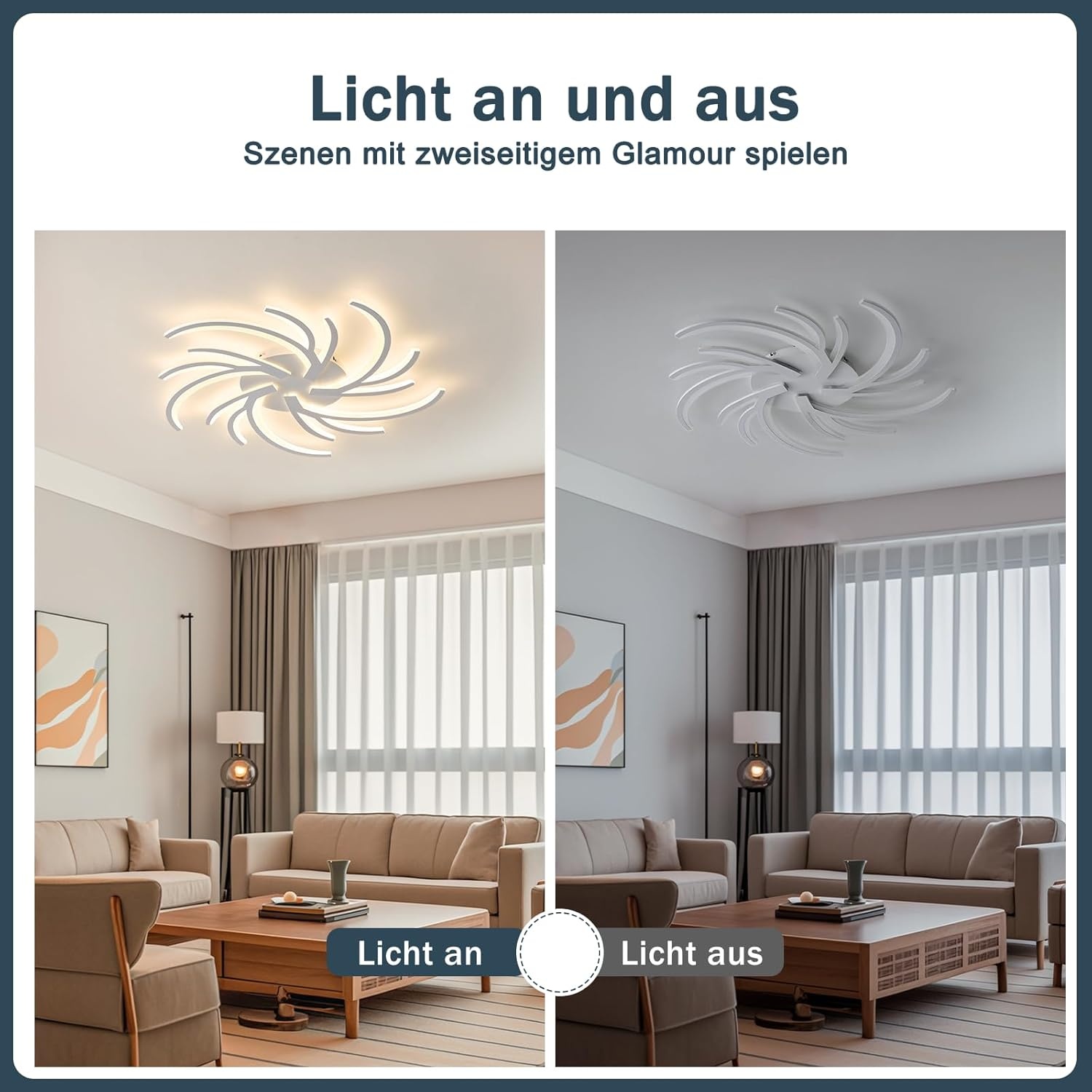 100W LED Plafondlamp Bloemontwerp (54% Korting)